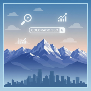 colorado seo banner displaying denver skyline